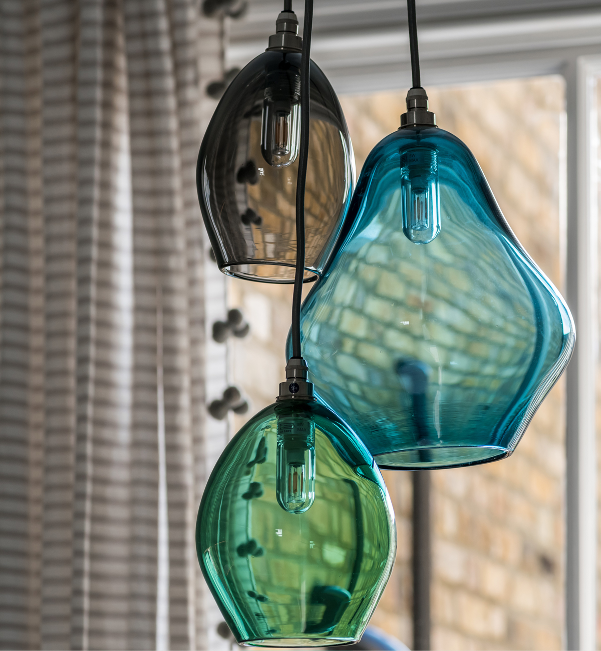Bathroom-Cluster-Hand-Blown-Glass-Chandelier