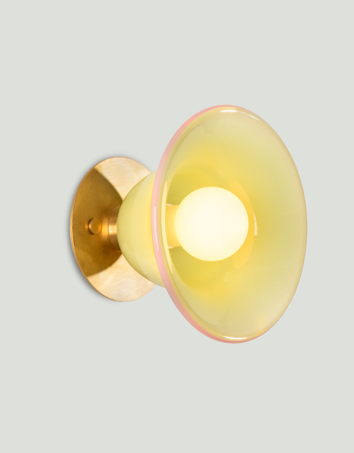 small-pastel-green-coloured-glass-dish-bathroom-wall-light